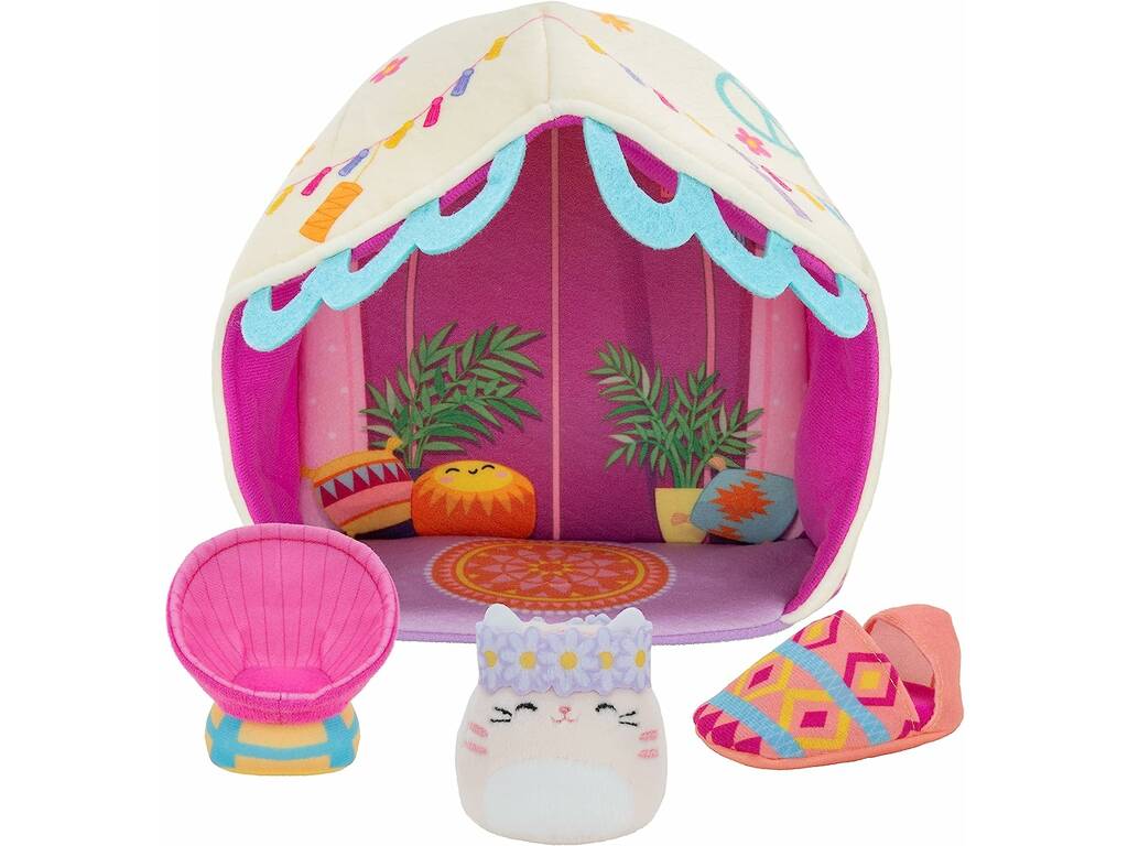 Squismallows Squisville Playset Camping Toy Partner SQM0210