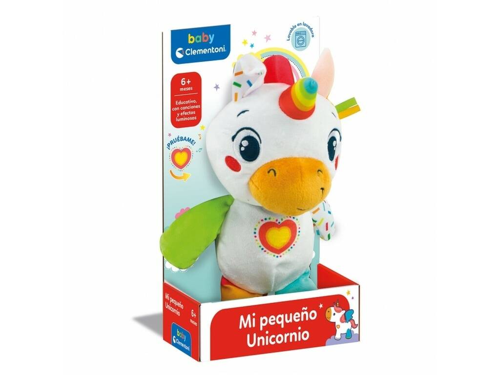 Peluche Mi Pequeño Unicornio Clementoni 55500