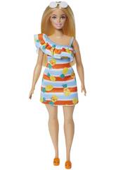 Barbie Loves The Ocean Vestito Fiori Mattel HLP92