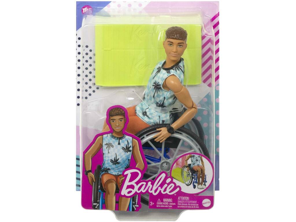 Barbie Fashionista Ken con Silla de Ruedas Mattel HJT59