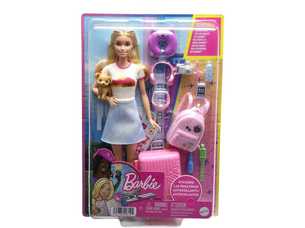 Barbie Vámonos de Viaje Mattel HJY18