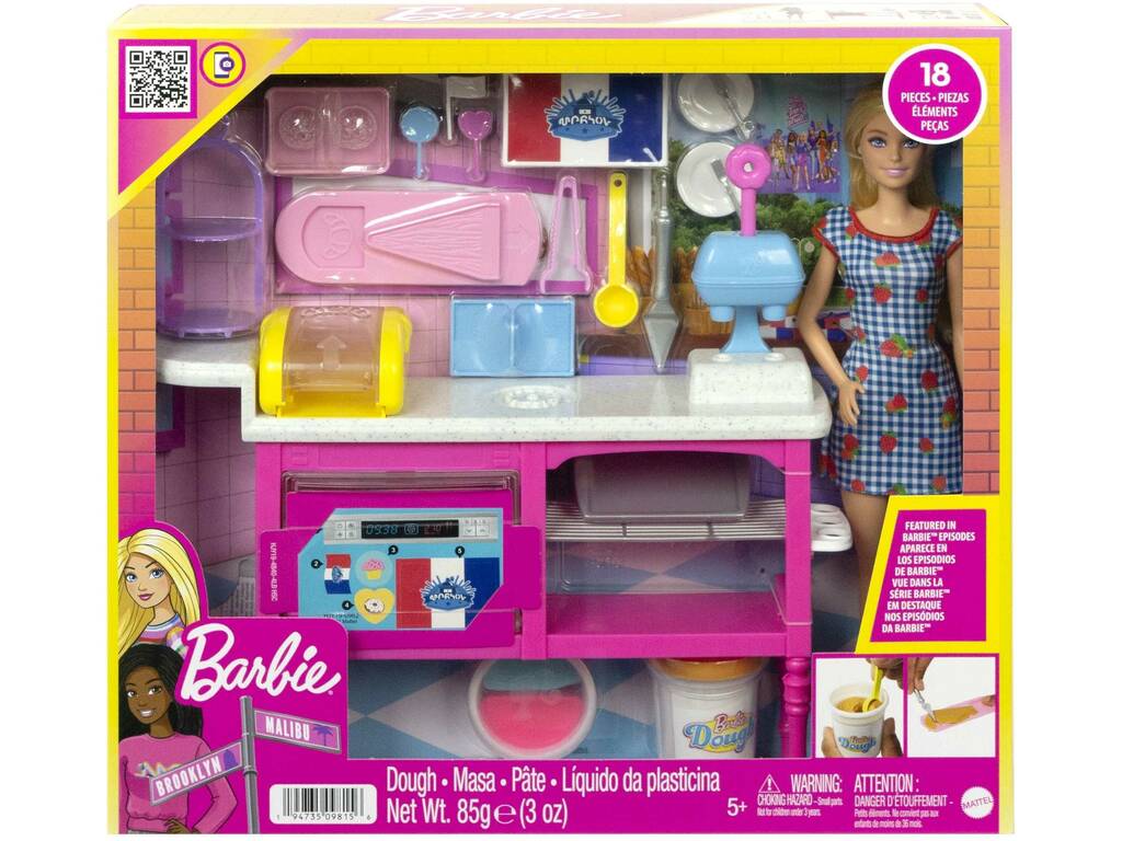 Barbie It Takes Two Muñeca con Pastelería Mattel HJY19