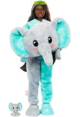Barbie Cutie Reveal Amigos da Selva Elefante Mattel HKP98