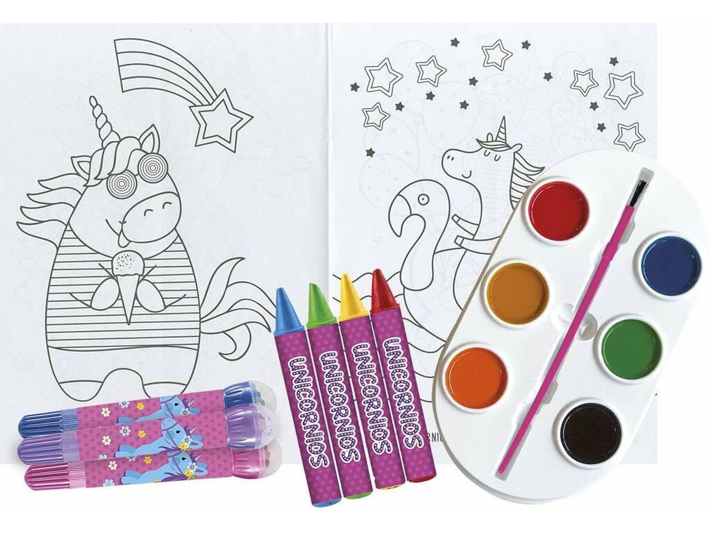 Sachets Léo et Couleurs Unicornios S352302