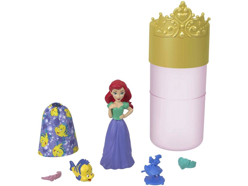 Princesas Disney Mini Boneca Surpresa Royal Color Reveal Mattel HMB69