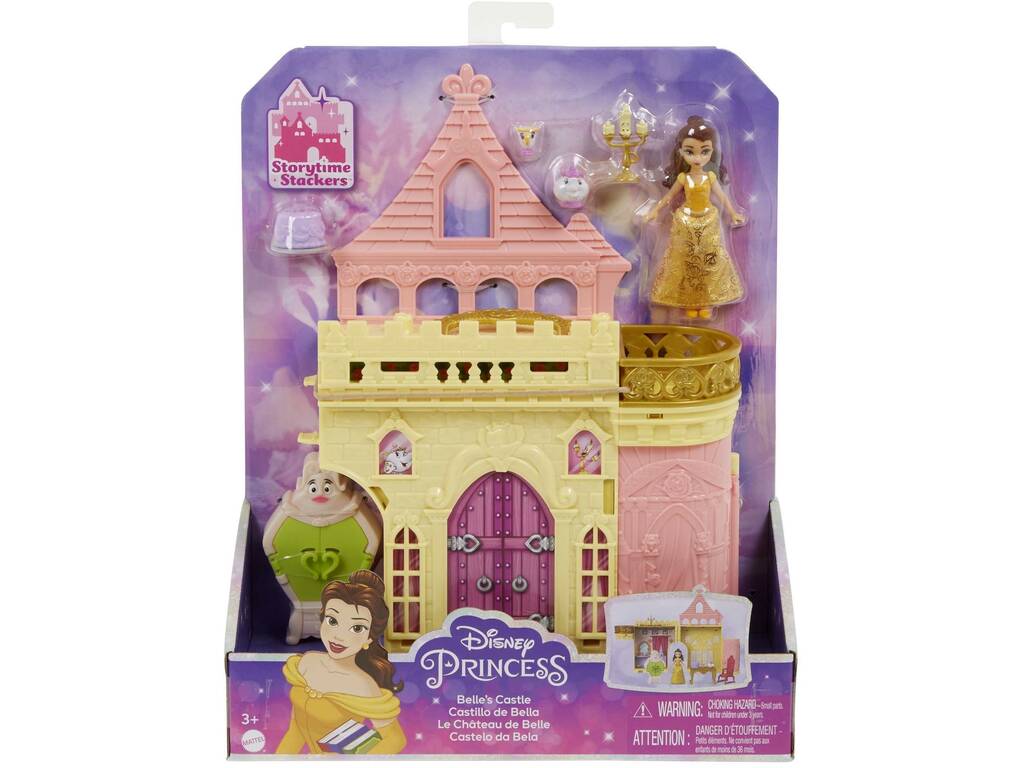 Principessa Disney Minis Castello di Belle Mattel HLW94