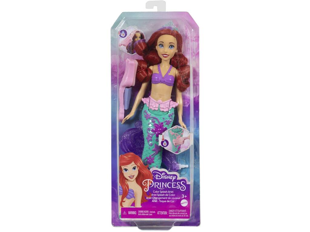 Disney Princesses Ariel Doll Touch of Colour Mattel HLW00