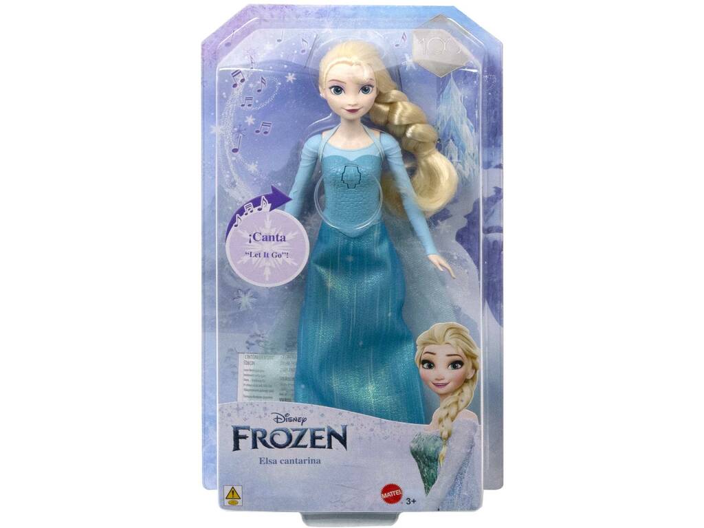 Poupée Elsa chantante Frozen Mattel HMG34
