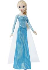 Poupée Elsa chantante Frozen Elsa Doll Mattel HMG34