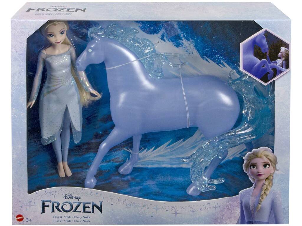 Frozen Pack Elsa y Nokk Mattel HLW58