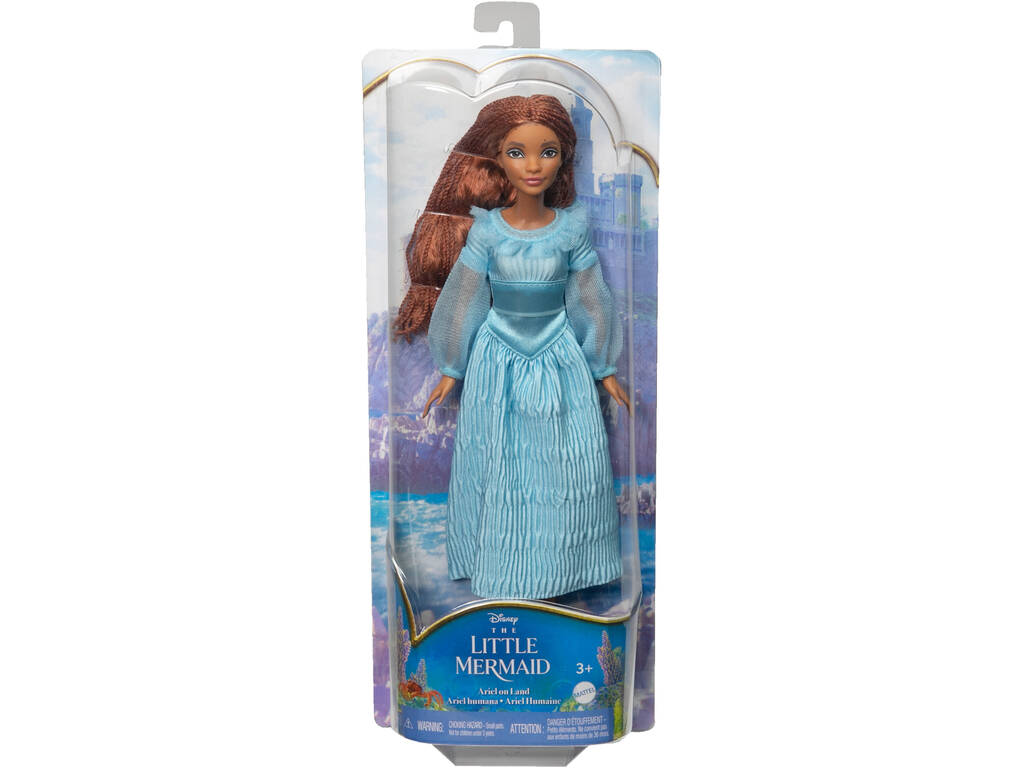A Pequena Sereia de Disney Boneca Ariel na Superficie Mattel HLX09