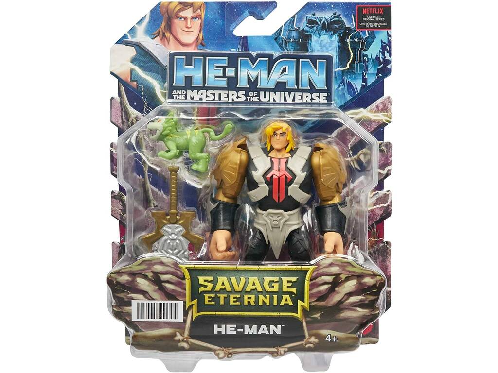 Masters Of The Universe Figure He-Man Savage Eternia Mattel HLF51