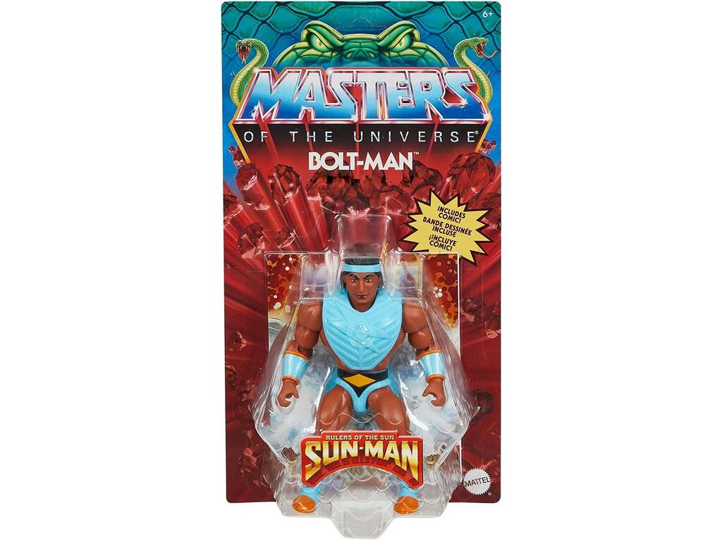 Figure Bolt-Man des Maîtres de l'Univers par Mattel HKM66