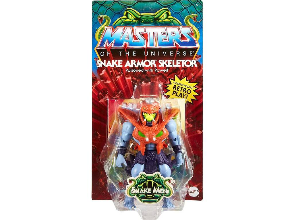 Masters Do Universo Figura Snake Armor Skeletor Mattel HKM68