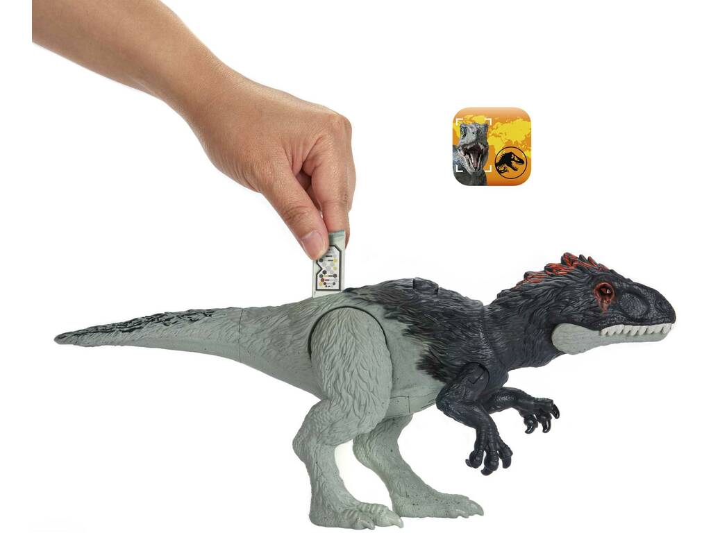 Jurassic World Wild Roar Eocarcharia Mattel HLP17