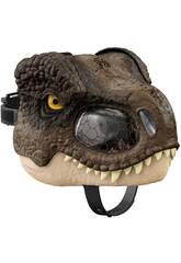 Jurassic World Dominion Dino-Máscara de Tiranosaurio Rex Mattel GWD71