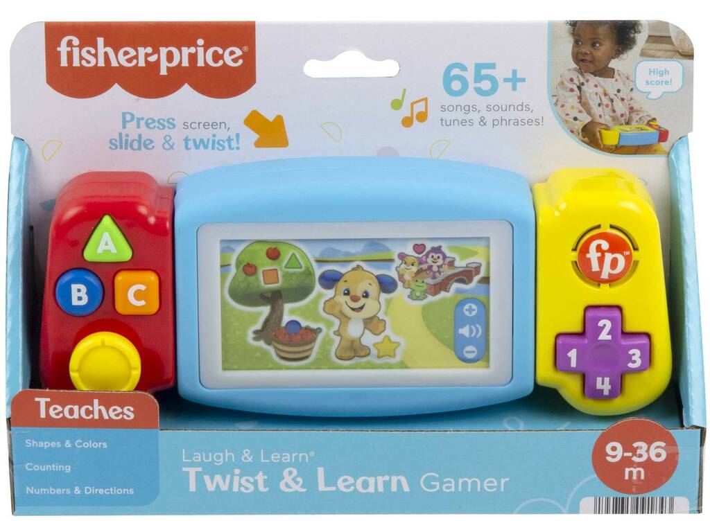 Fisher Price Laugh and Learn-Konsole Turn and Learn Mattel HNL52