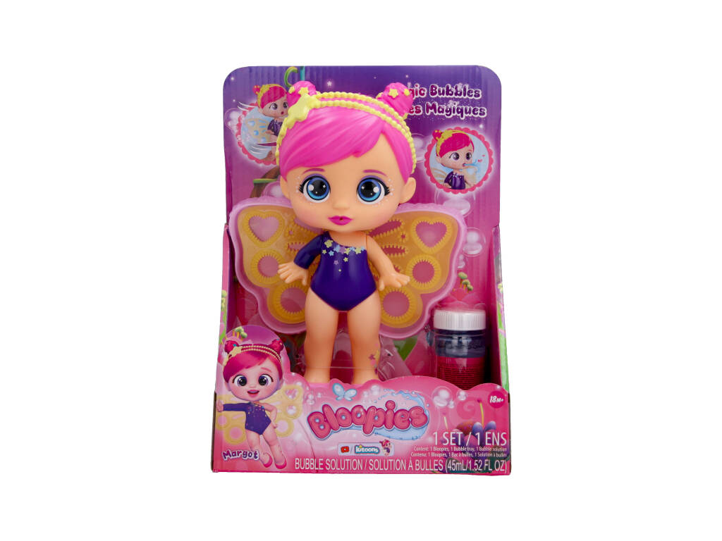 Bloopies Fairies Magic Bubbles Bambola Margot IMC Toys 87828
