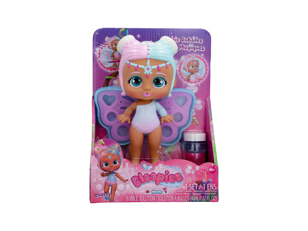 Bloopies Feen Magic Bubbles Clodet Puppe IMC Toys 87866