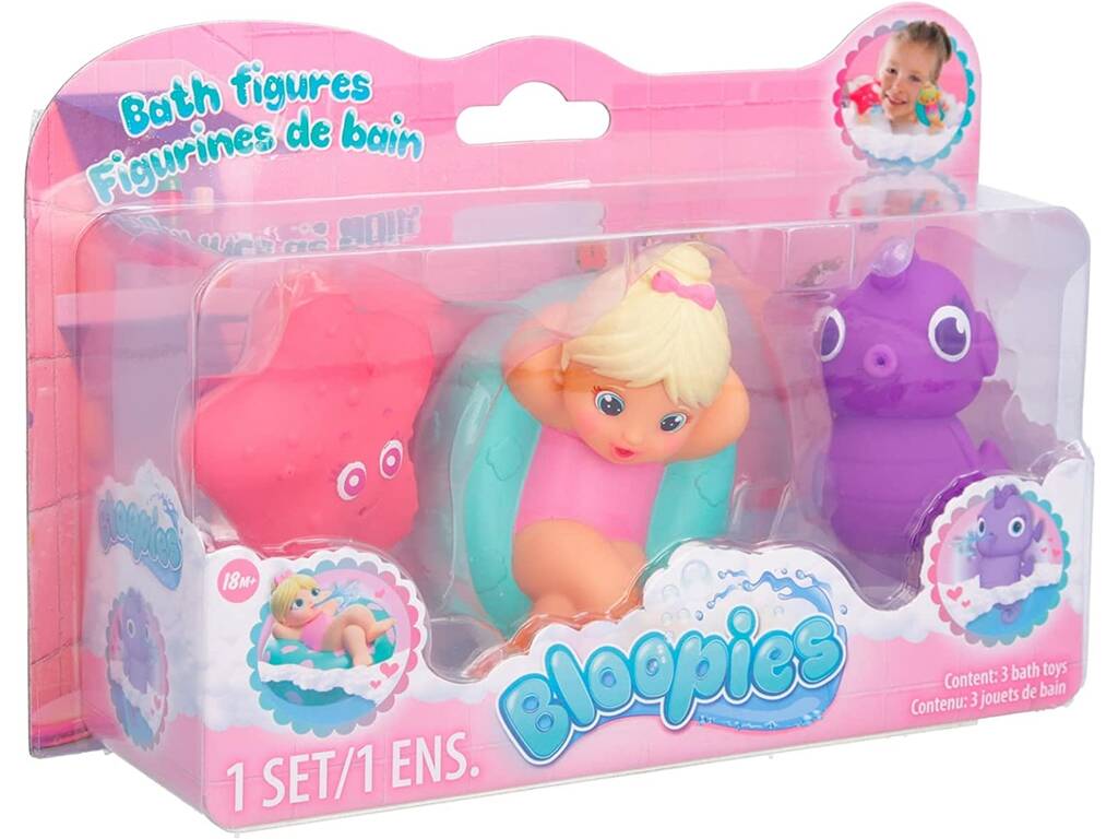 Bloopies Badefiguren Pack 3 Spielzeug IMC Toys 908826
