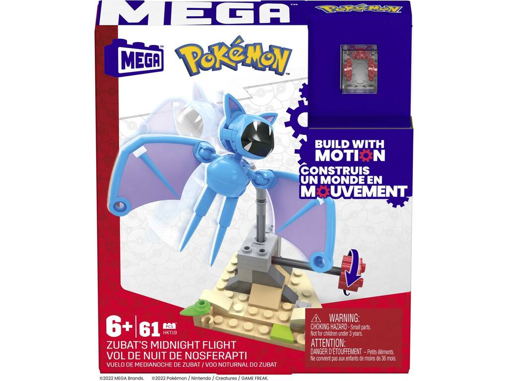 Pokémon Zubats Midnight Flight Mega Pack Mattel HKT19