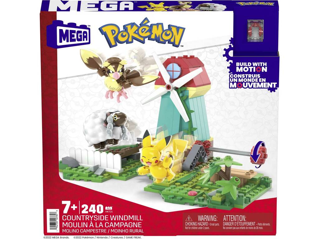 Mattel - Pokemon - Construção de ruínas Pokémon MEGA Construx com