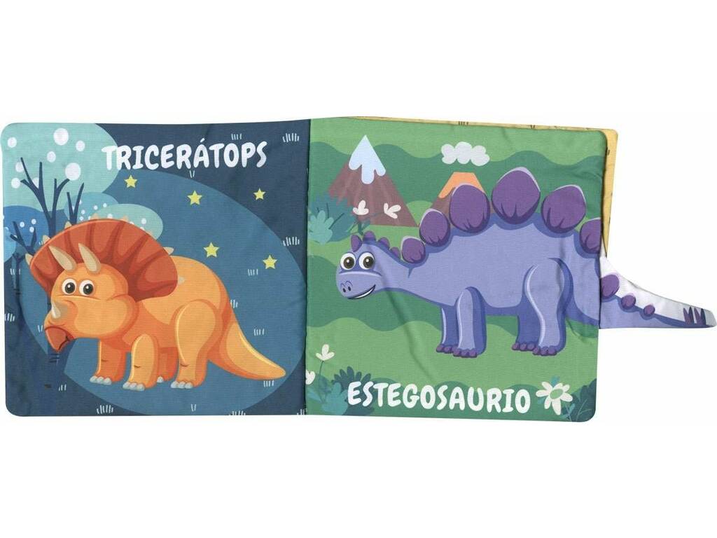 Livre en tissu Colitas Dinosaurios Susaeta S3575001