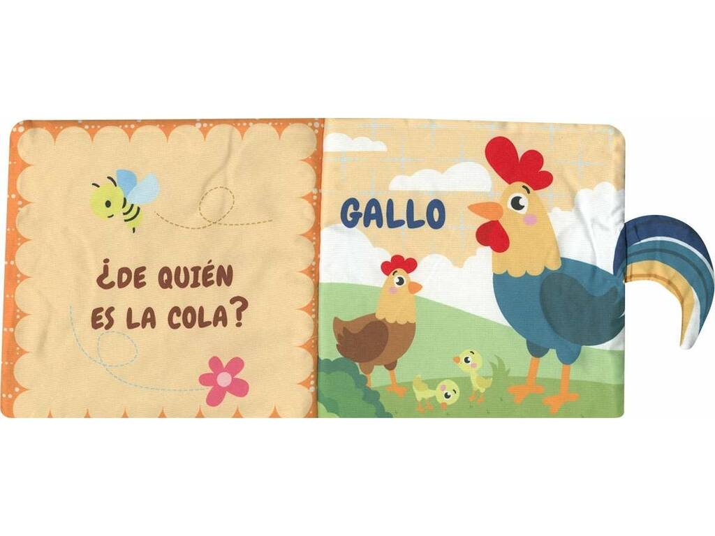 Livre en tissu Colitas La Granja Susaeta S3575002