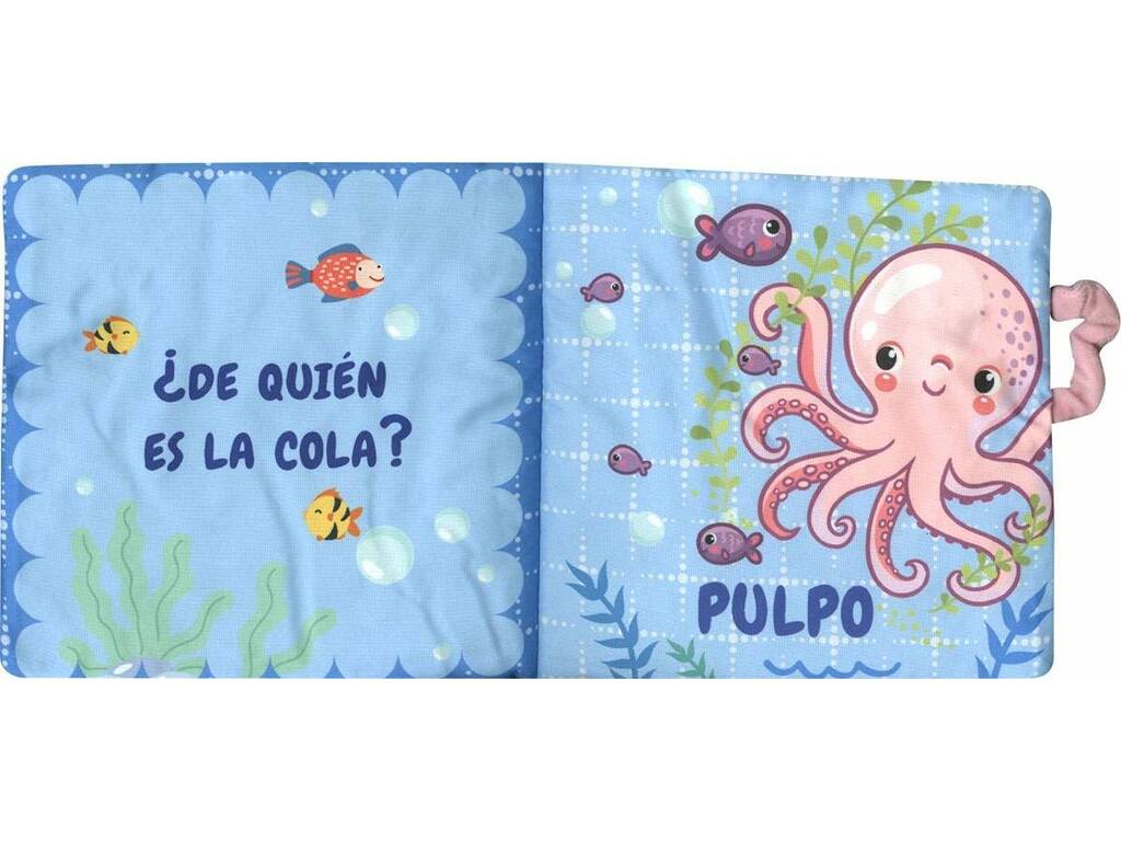 Libro de Tela Colitas Bajo el Mar Susaeta S3575004