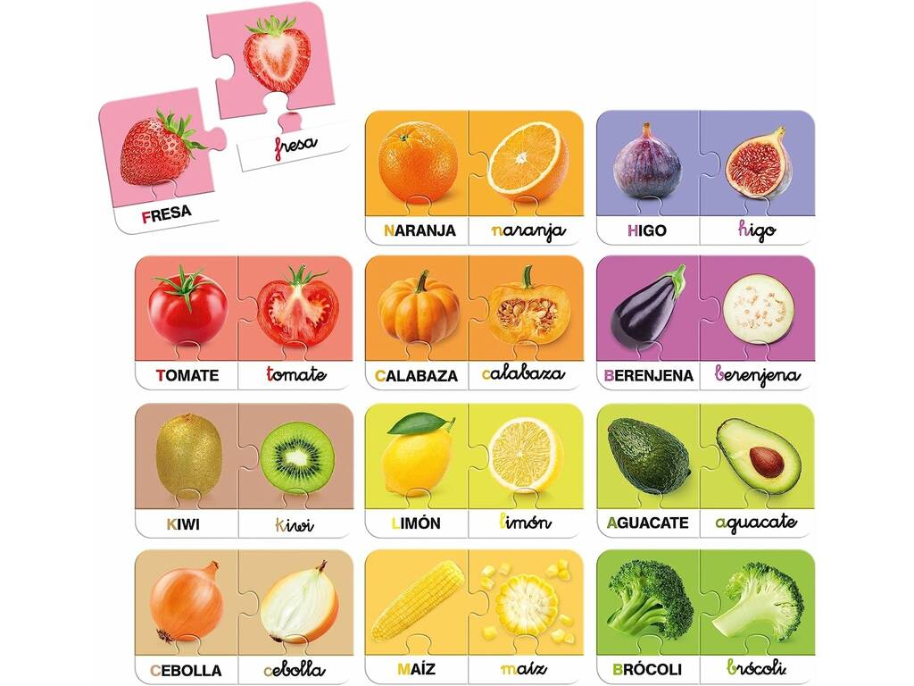 Frutas e Verduras de Diset 63797