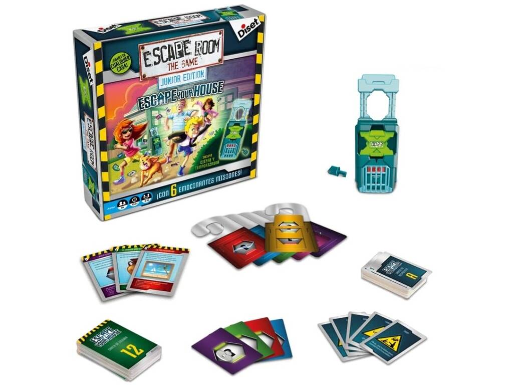 Escape Room The Game Édition Junior Diset 62329