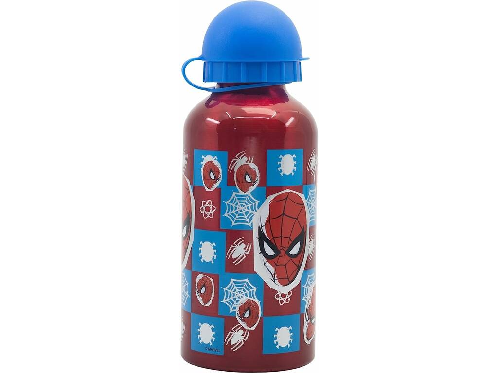 Kleine Aluminiumflasche 400 ml. Spiderman Midnight Flyer Store 74734