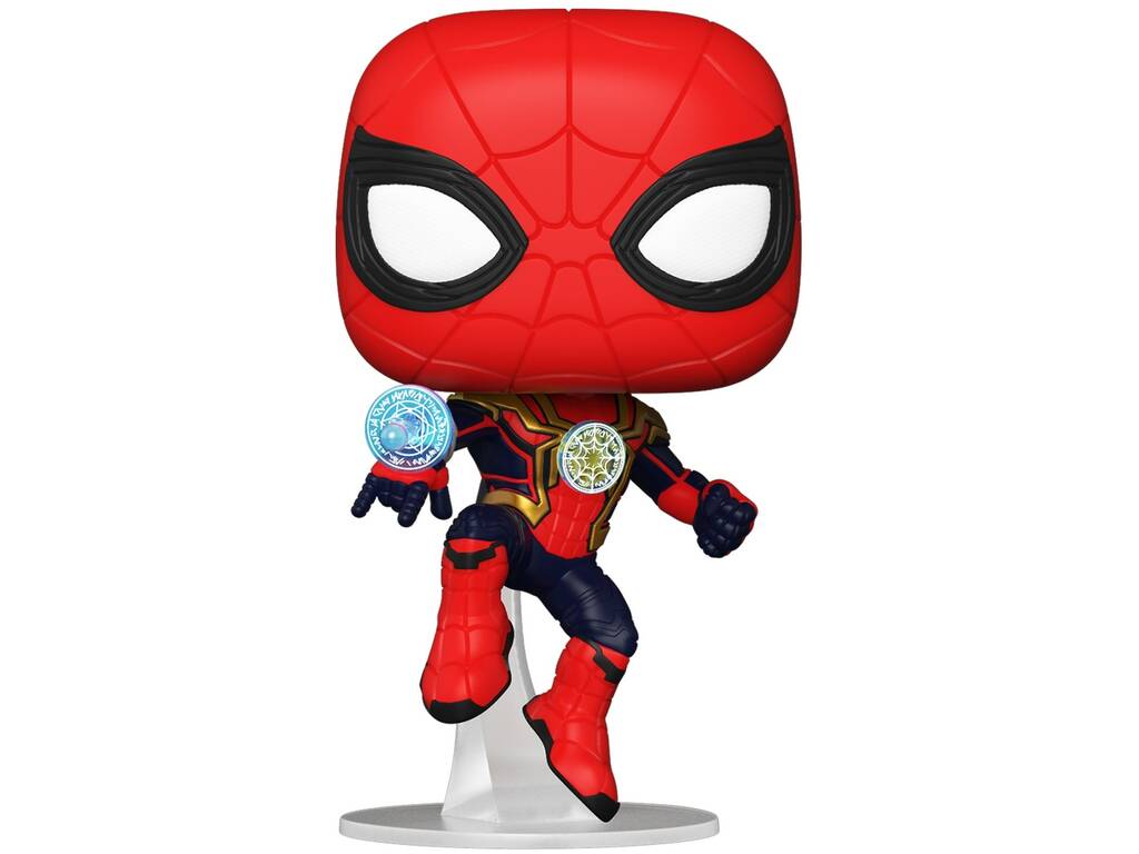 Funko Pop Marvel Spiderman No Way Home Spiderman Integrated Suit con Cabeza Oscilante Funko 56829