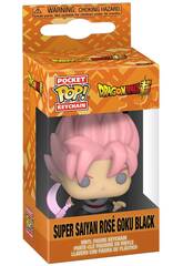  Funko Pop Dragon Ball Super Portachiavi Super Saiyan Rosa Goku Black Funko 59522