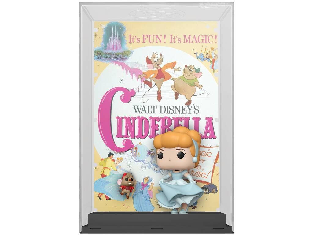 Funko Pop Disney 100 Cinderella mit Jaq Posterfigur Funko 67498
