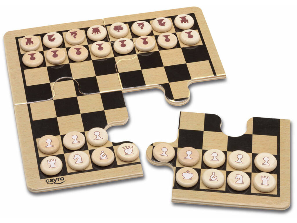 Schach in Metallbox Cayro 119