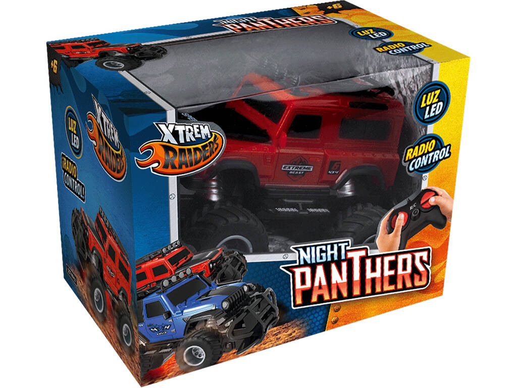 Véhicule tout-terrain radiocommandé Night Panthers World Brands XT180911