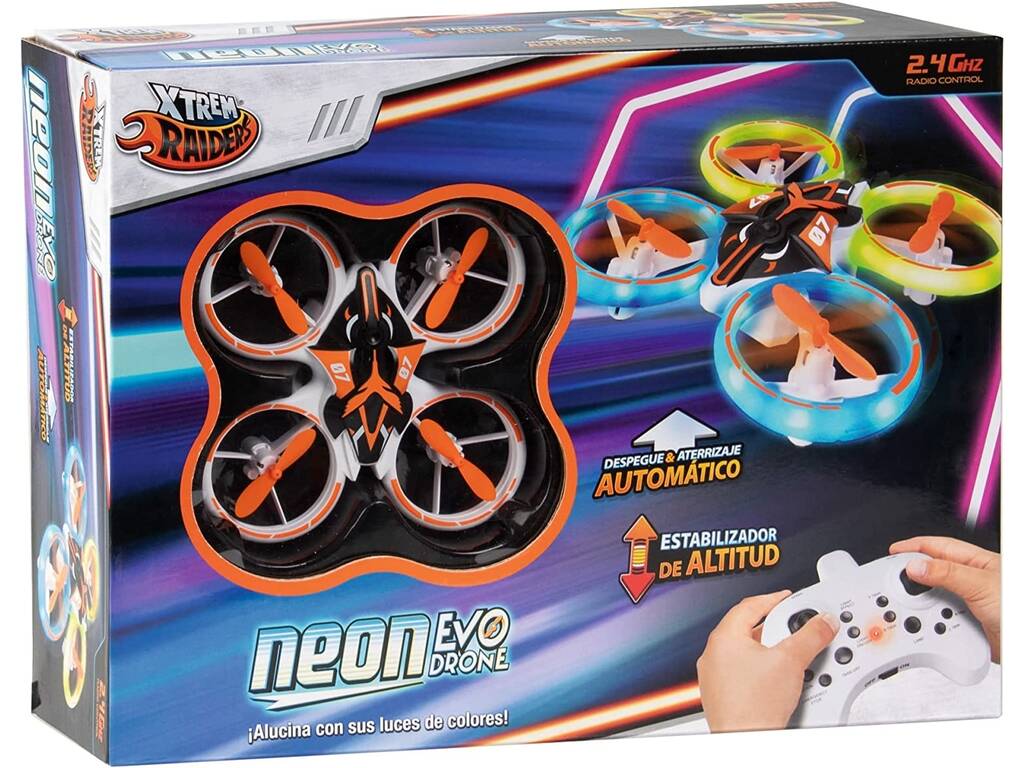 Xtrem Raiders Neon Evo Drone World Brands XT2803169