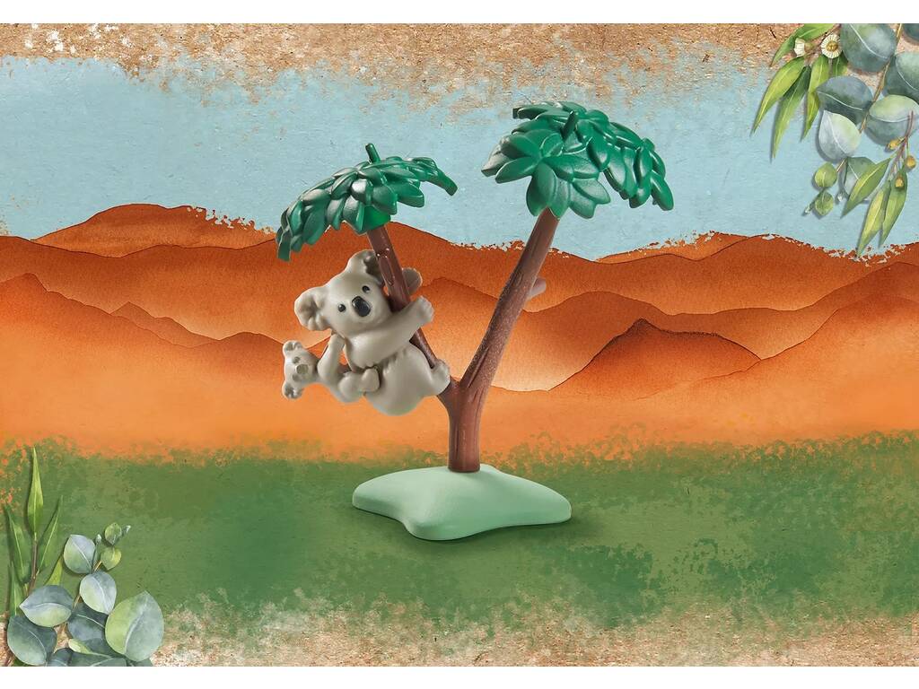 Playmobil Wiltopia Koala Com Bebé 71292