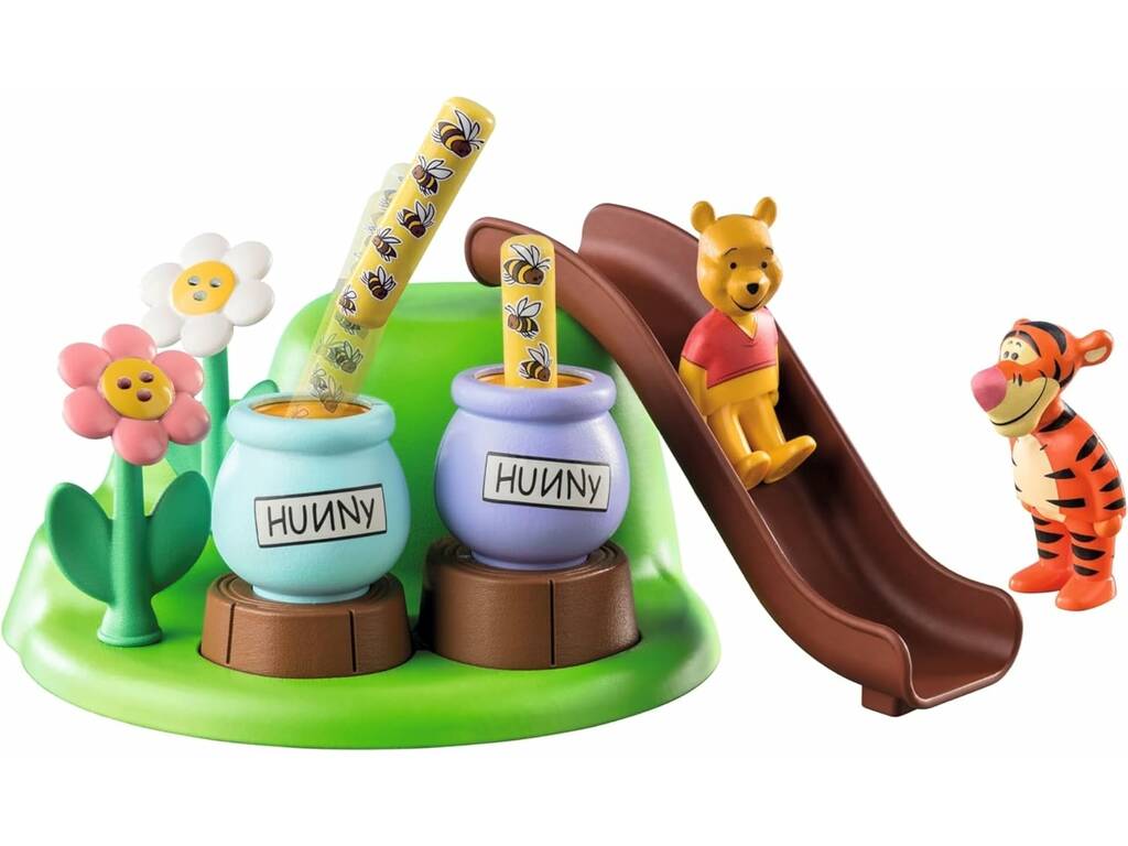 Playmobil 1,2,3 Disney Winnie The Pooh e Tigger Giardino delle Api Playmobil 71317