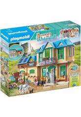 Playmobil Chevaux de la cascade Rancho Waterfall 71351