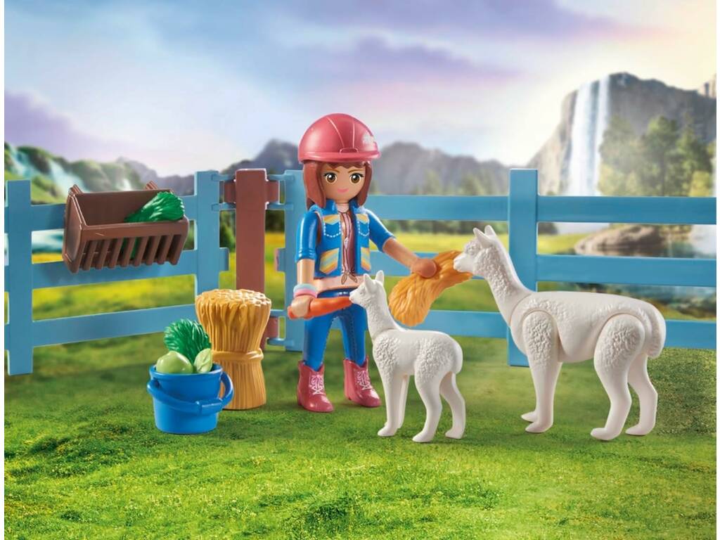 Playmobil Horses Of Waterfall Pferdestall mit Amelia und Whisper 71353