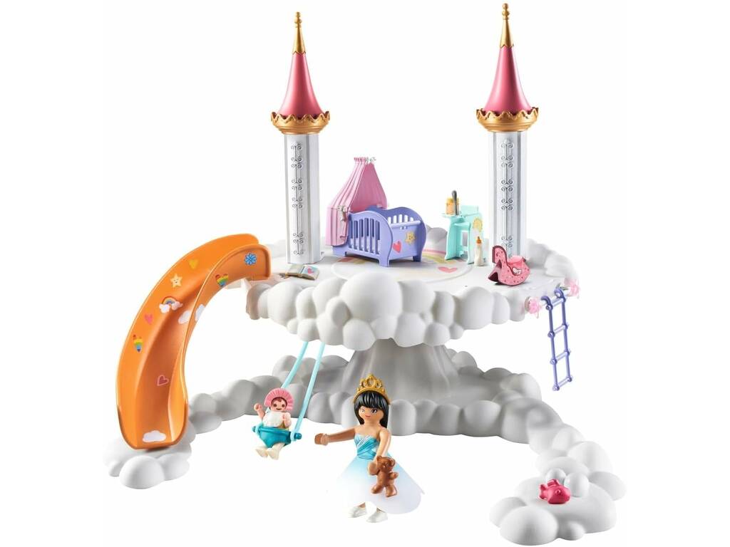 Playmobil Castelo Arco-íris Quarto de Bebé nas Nuvens 71360