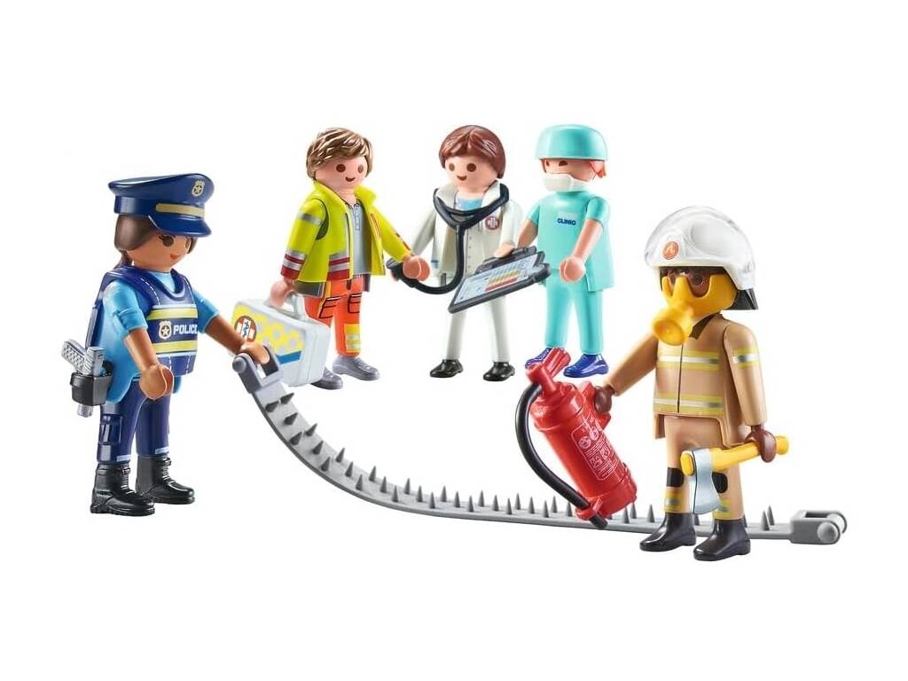 Playmobil City Action Equipo de Rescate Create Your Figure 71400