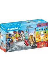 Playmobil City Action Squadra di soccorso Create Your Figure 71400