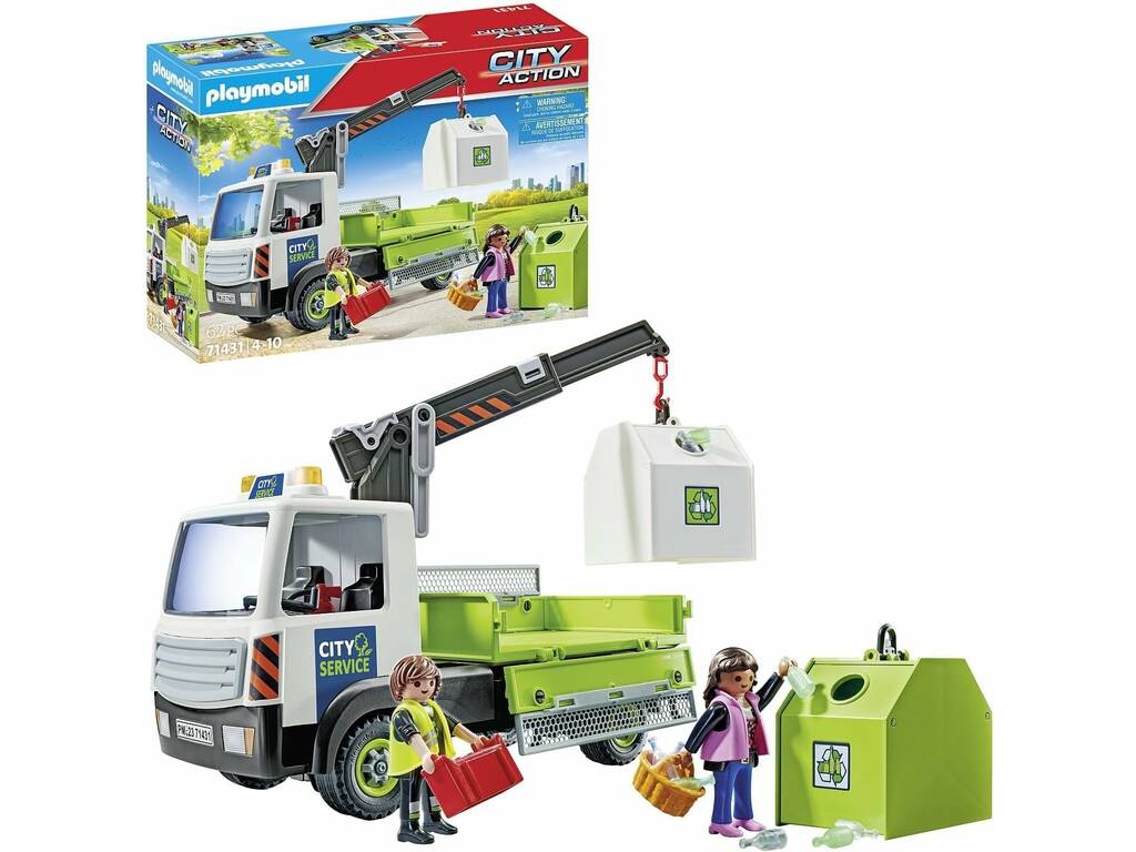 Playmobil City Camião de Lixo com Contentor 71431