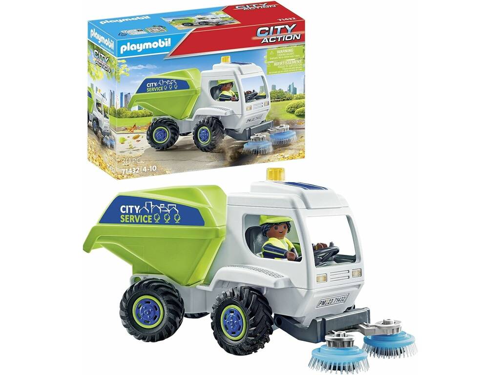 Acheter Playmobil Camion poubelle avec conteneur 71431 - Juguetilandia