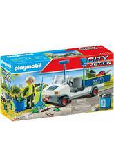 Playmobil City Stadtreinigung mit Elektroauto 71433