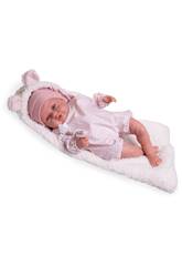 Babydoo Baby Doll Palabritas 50 cm. avec sac en peau de mouton Antonio Juan 18306