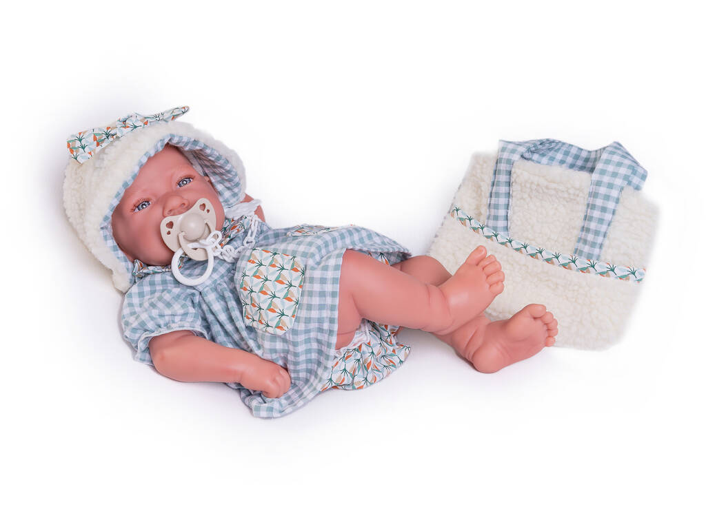 Bambola neonata con marsupio di Antonio Juan 42 cm 50398